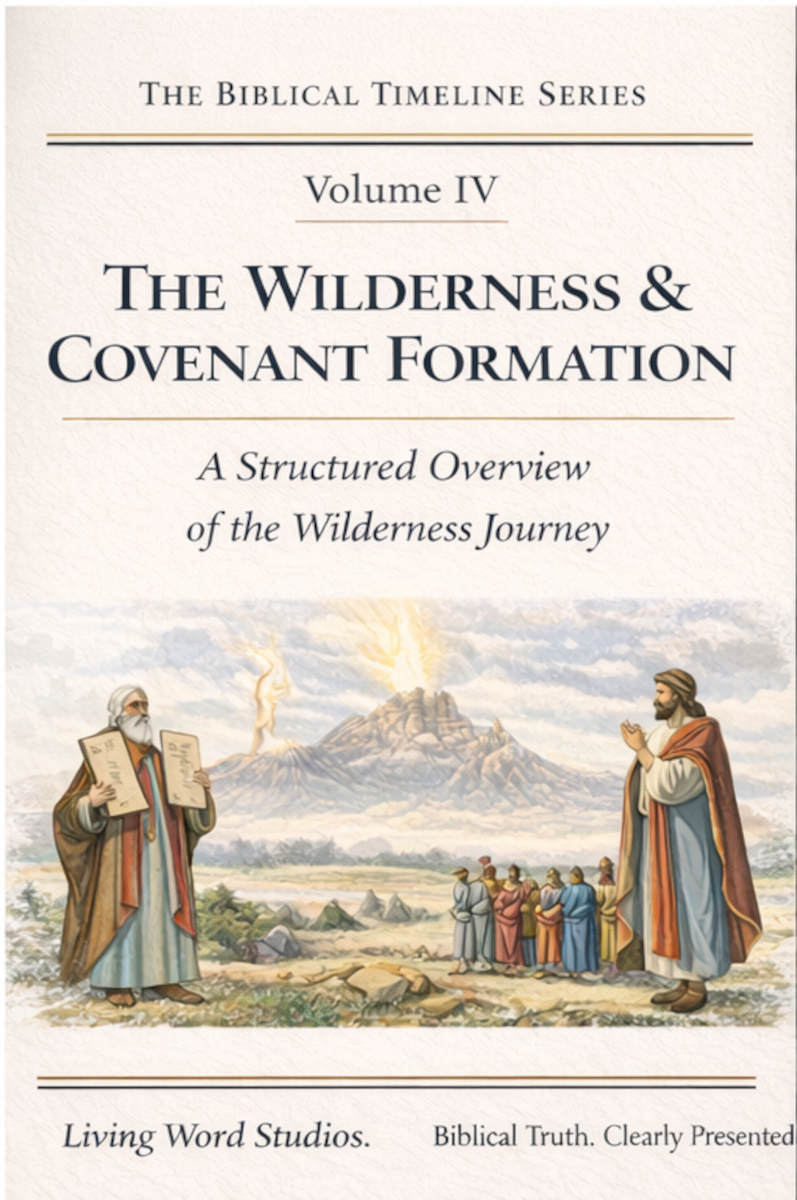 Volume IV The Wilderness & Covenant Formation