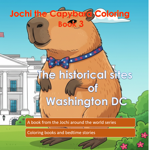Jochi Visits the sites of Washington DC Book 3 (download)